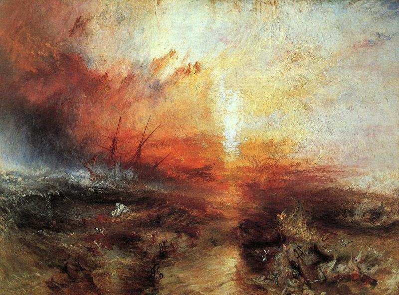 Joseph Mallord William Turner The Slave Ship oil painting picture